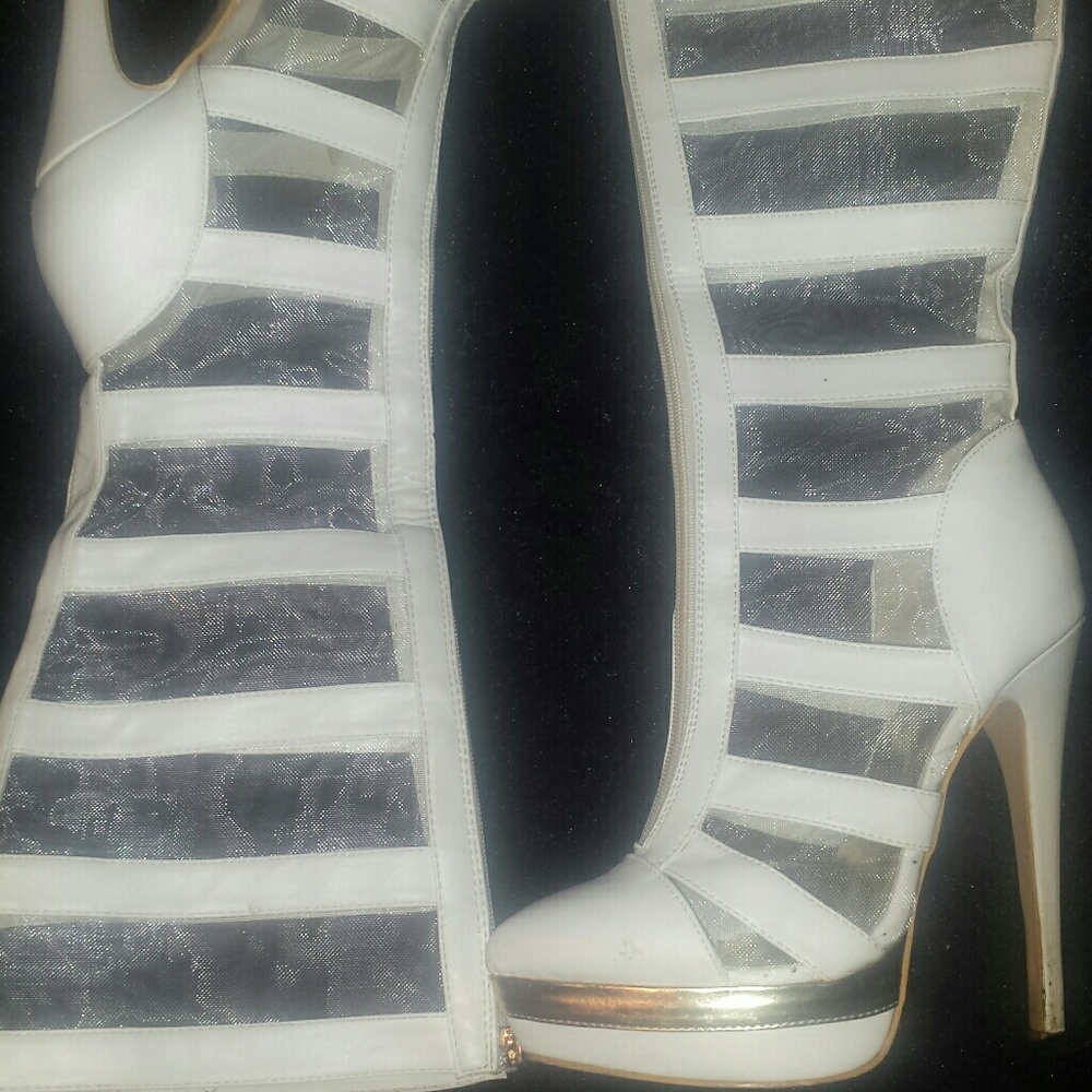 White boots